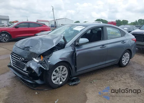 2019 Hyundai Accent Se z USA, uszkodzony, nr VIN 3KPC24A3XKE076648